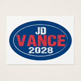 JD Vance 2028 (oneens) Visitekaartje