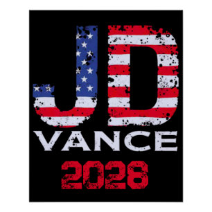 JD Vance 2028 Perfect Poster