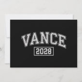 JD Vance 2028 President verkiezingscampagne Vance Kaart (Voorkant)