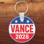 JD Vance 2028 Sleutelhanger (Achterkant)