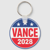 JD Vance 2028 Sleutelhanger (Achterkant)