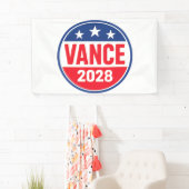 JD Vance 2028 Spandoek (Insitu)
