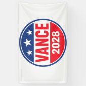 JD Vance 2028 Spandoek (Verticaal)