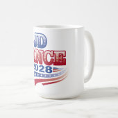 JD Vance 2028 (ssol) Koffiemok (Voorkant rechts)