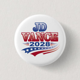JD Vance 2028 (ssol) Ronde Button 3,2 Cm