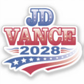 JD Vance 2028 (ssol) Sticker (Voorkant)