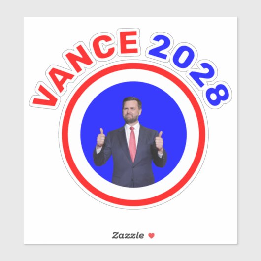 JD Vance 2028 Sticker (Vel)
