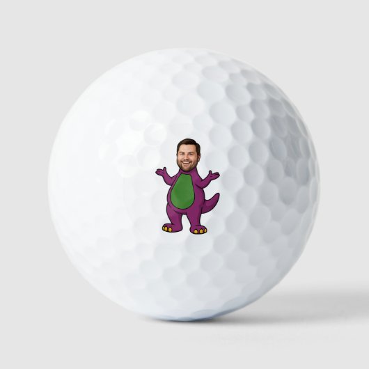 JD Vance Barney Golf Balls Golfballen (Voorkant)