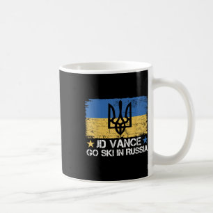 JD Vance Go Ski in Rusland Grappig Gezegde _ Trump Koffiemok