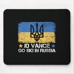 JD Vance Go Ski in Rusland Grappig Gezegde _ Trump Muismat