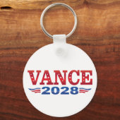 JD Vance President 2028 (bs) Sleutelhanger (Voorkant)