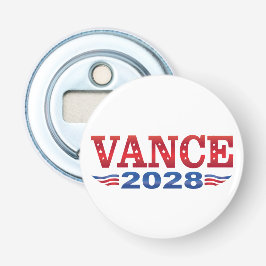 JD Vance President 2028 (geks) Button Flesopener
