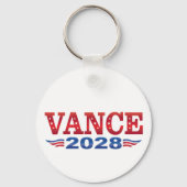 JD Vance President 2028 (geks) Sleutelhanger (Achterkant)