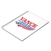 JD Vance President 2028 Notitieboek (Linkerzijde)
