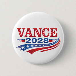 JD Vance President 2028 Ronde Button 5,7 Cm