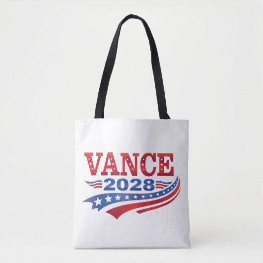 JD Vance President 2028 Tote Bag (Voorkant)