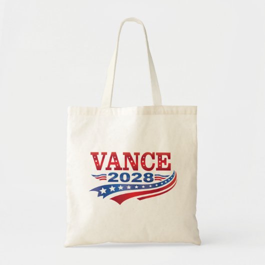JD Vance President 2028 Tote Bag (Voorkant)