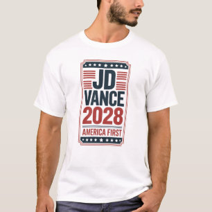 JD Vance President Amerika Eerst Conservatief  T-shirt