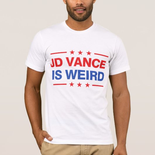JD VANCE T-SHIRT (Voorkant)