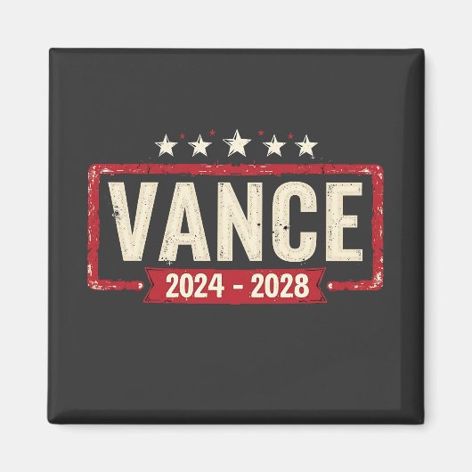 JD Vance Trump Verkiezingen 2028 President Magneet (Voorkant)
