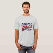 JD Vance voor USA 2028 President T-shirt (Voorkant volledig)