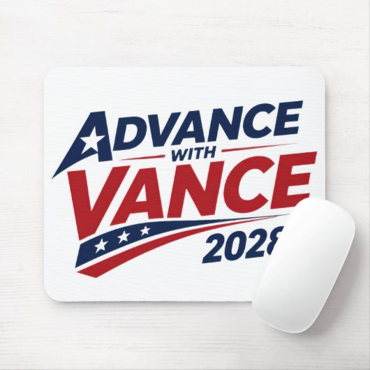 JD Vance Voor Verkiezing 2028 Muismat (Met muis)
