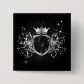 JDD_CREST VIERKANTE BUTTON 5,1 CM (Voorkant)