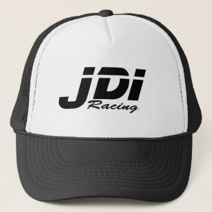 JDI Trucker Hat - Black Logo Pet