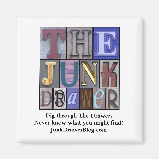 JDLogo, ga door de la. Ne... - Gepersonaliseerd Magneet (Voorkant)