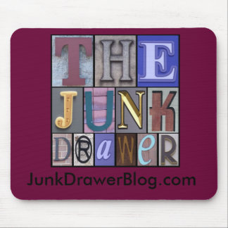 JDLogo, JunkDrawerBlog.com Muismat