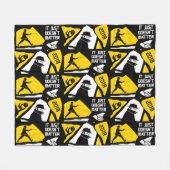 JDM 2018 Snel smokkelen Fleece Deken (Voorkant (Horizontaal))