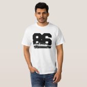 JDM AE86 Trueno-drift-auto T-shirt (Voorkant volledig)