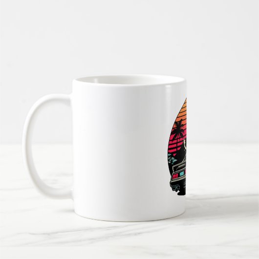 JDM auto Japans Retro Auto Racing Drifting Legend Koffiemok (Links)