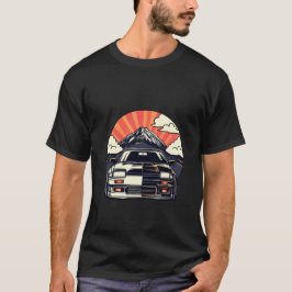 JDM auto Japans Retro Auto Racing Drifting Legend T-shirt
