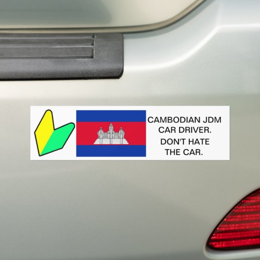 JDM BUMBER STICKER (Op auto)