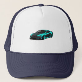 JDM Car Parts & Tools Pattern Mechanic Hat Trucker Pet