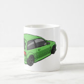 JDM Classic Car Mug — Retro Japanese Vehicle Koffiemok (Voorkant rechts)