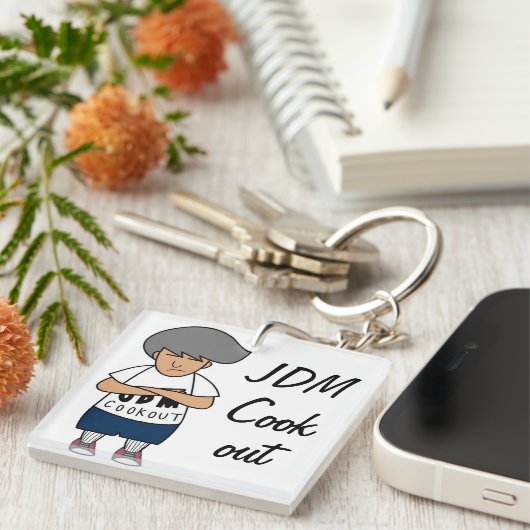 JDM Cookout: "Niets dan het sterkste Sleutelhanger (Voorkant Rechts)