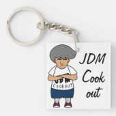 JDM Cookout: "Niets dan het sterkste Sleutelhanger (Voorkant)