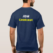 JDM Cookout "Race you Opnieuw"-T-shirt T-shirt (Achterkant)