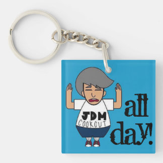 JDM Cookout: "Waarom zo USDM?" Sleutelhanger