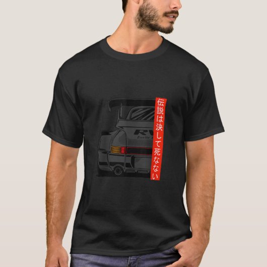 JDM Japanse Binnenlandse Markt RWB Tuning Classic T-shirt (Voorkant)