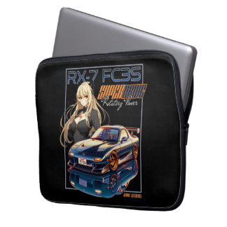 JDM LEGEND rotatievermogen RX-7 FC3S Laptop Sleeve