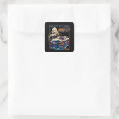 JDM LEGEND rotatievermogen RX-7 FC3S Vierkante Sticker (Tas)