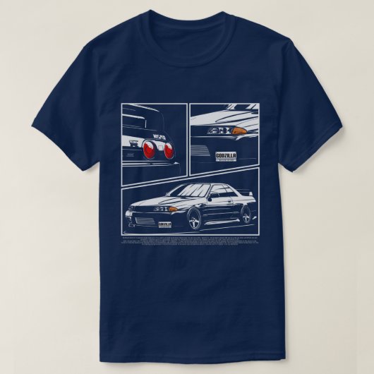 JDM Legends r32 T-Shirt (Design voorkant)