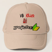 JDM over V8 Trucker Pet (Voorkant)
