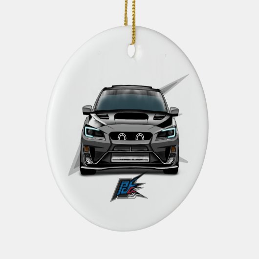 jdm rallyauto keramisch ornament (Rechts)