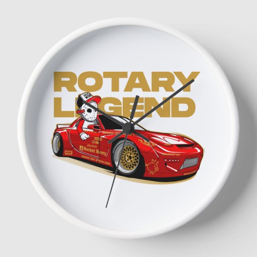 JDM RED ROTARY DRIFT LEGENDE (Voorkant)