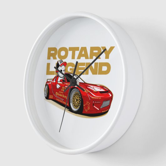 JDM RED ROTARY DRIFT LEGENDE (Hoek)