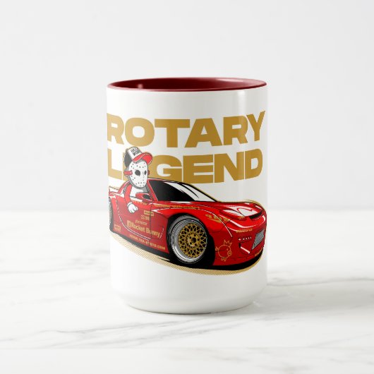 JDM RED ROTARY DRIFT LEGENDE MOK (Midden)
